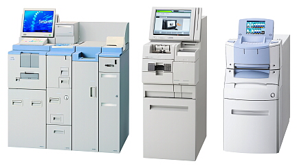 紙幣硬貨入出金機「Smart-R」、納金機「LDS-400シリーズ」、紙幣硬貨入出金機「CBM-30」