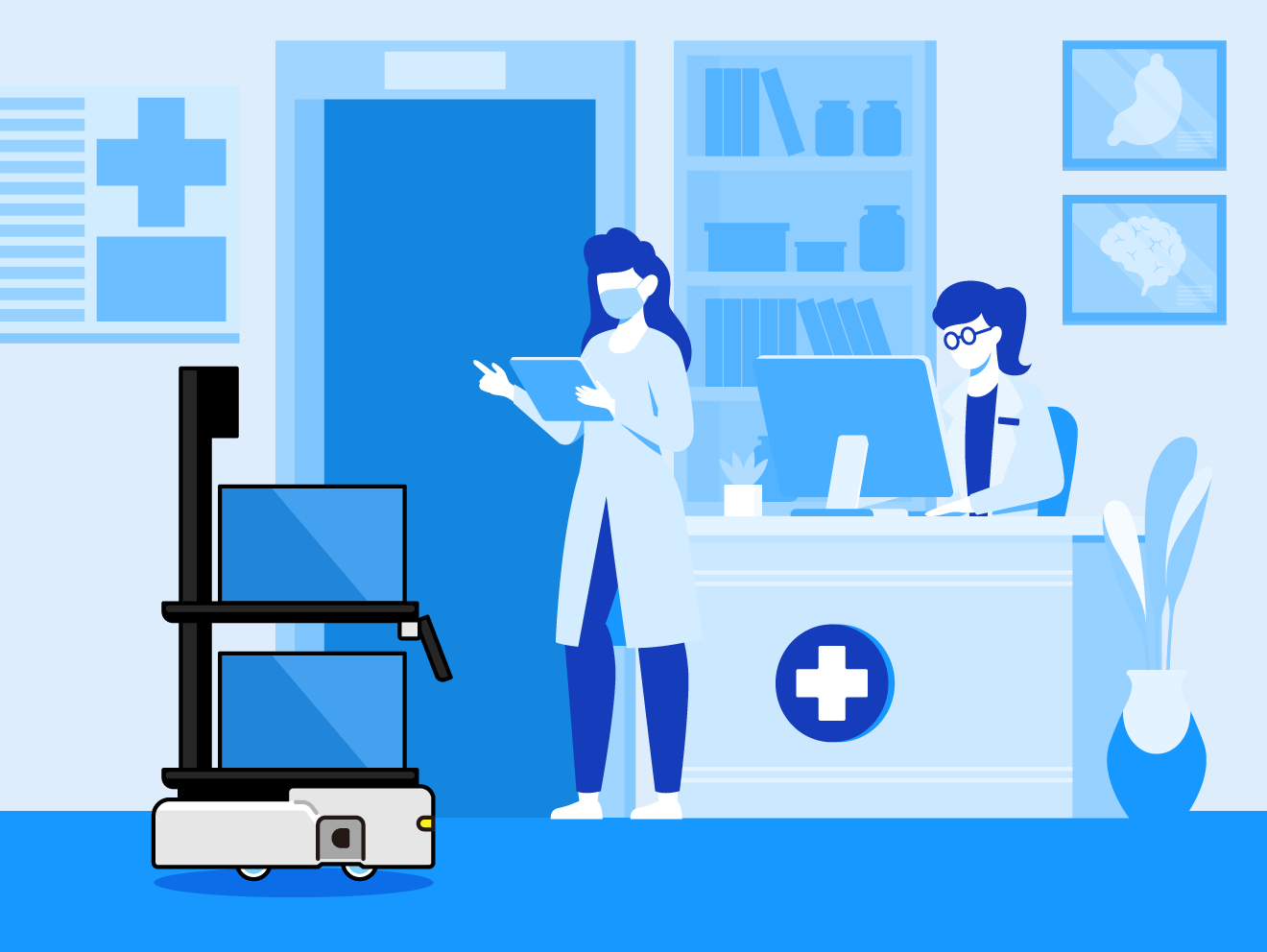 小売店イラスト