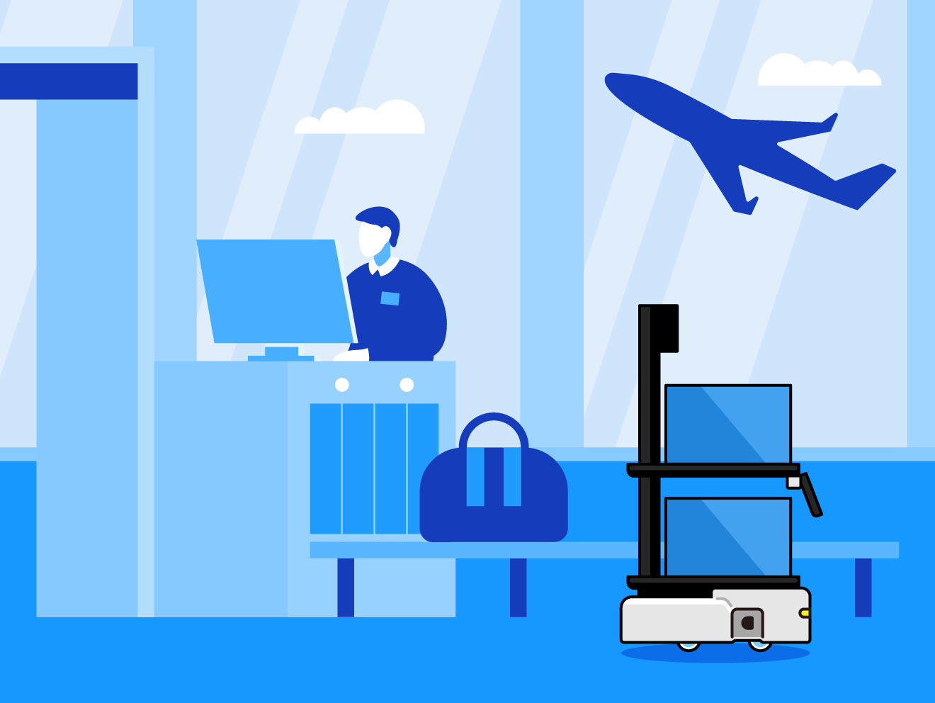 小売店イラスト